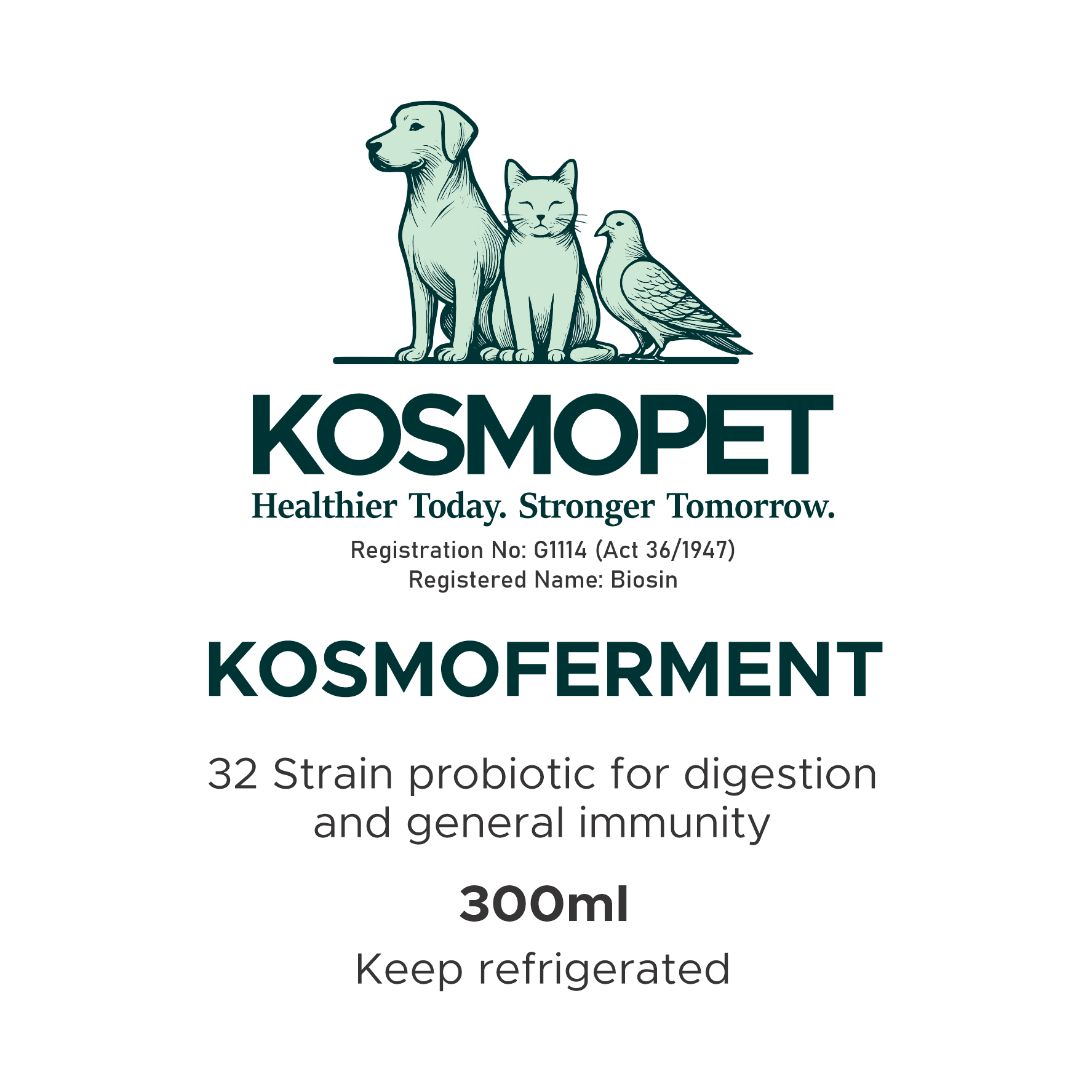 KosmoFerment – 300ml Pet Probiotic